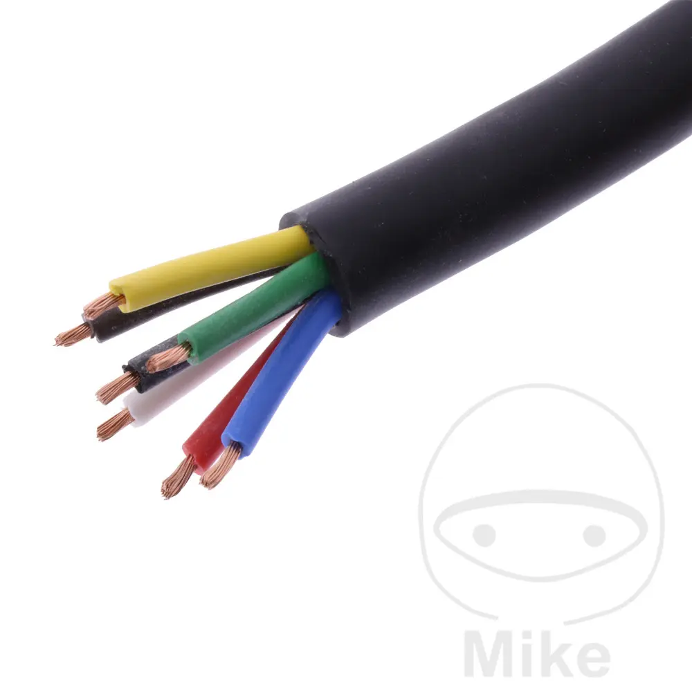 Kabel H05RR-F 7X1.5 schwarz JMP