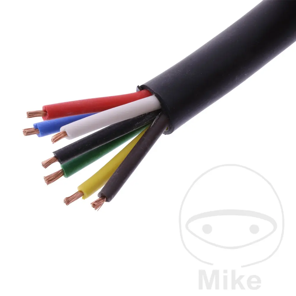 Kabel H05RR-F 7X1.5 crni JMP