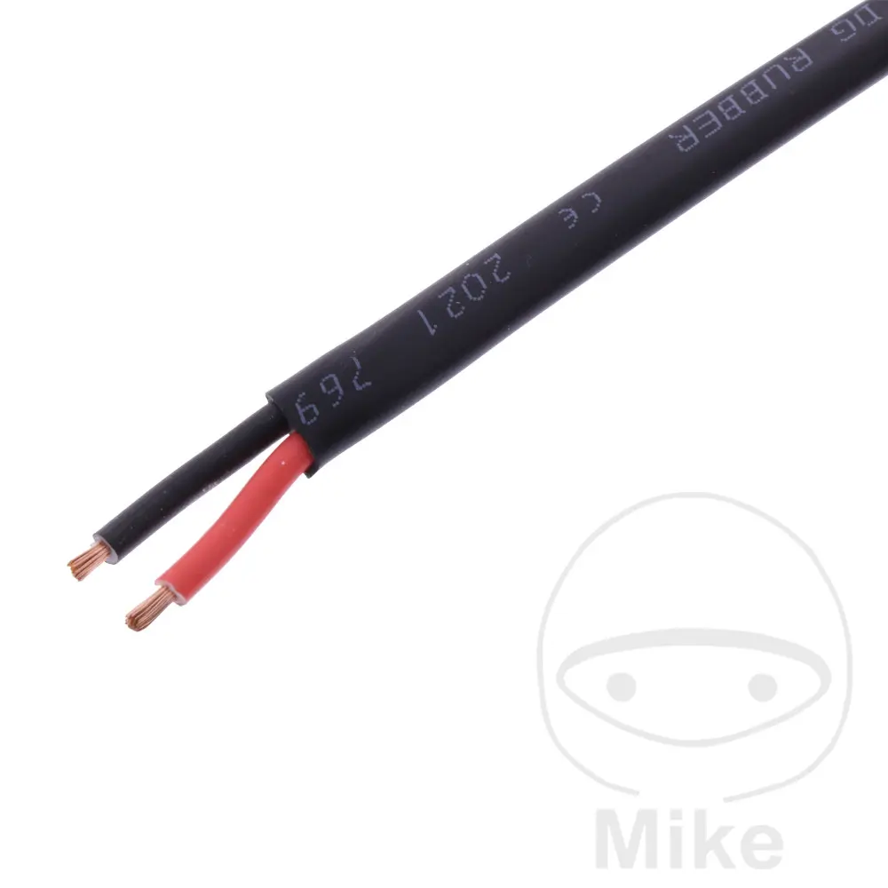 Καλώδιο XYFAZ 2X1.5 μαύρο JMP