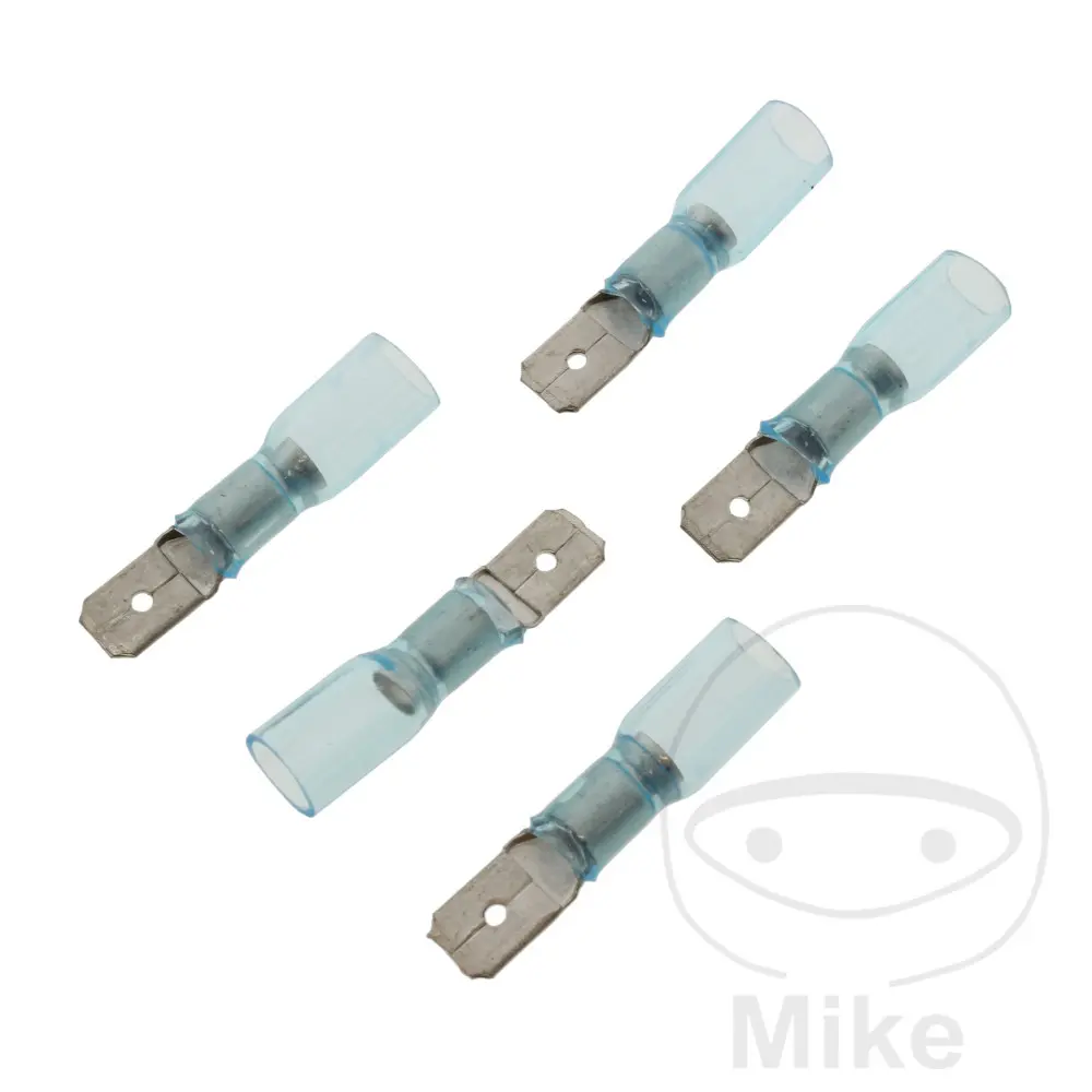 Cốt cáp bẹt 0.5-2.5 6.3 mm JMP - Gói 5 chiếc