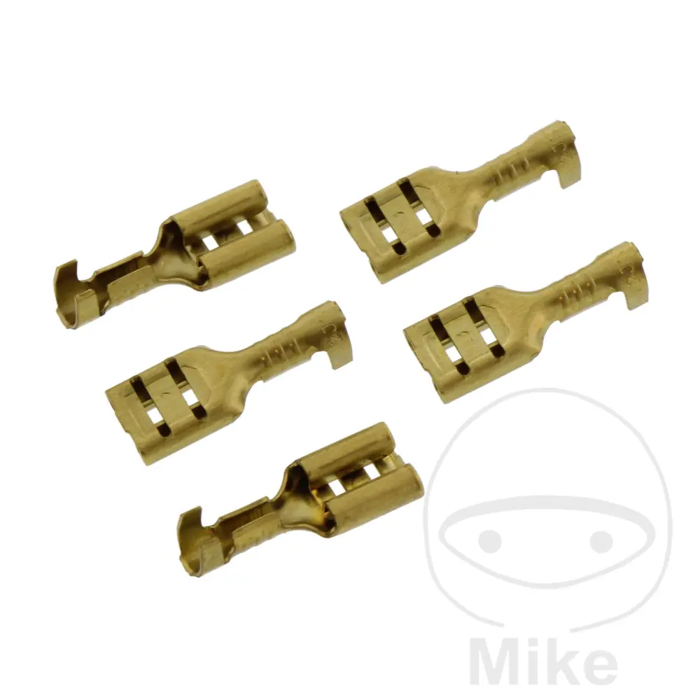 Konektor rata 0,5-1,0 mm 4,8 mm JMP Paket 5 buah
