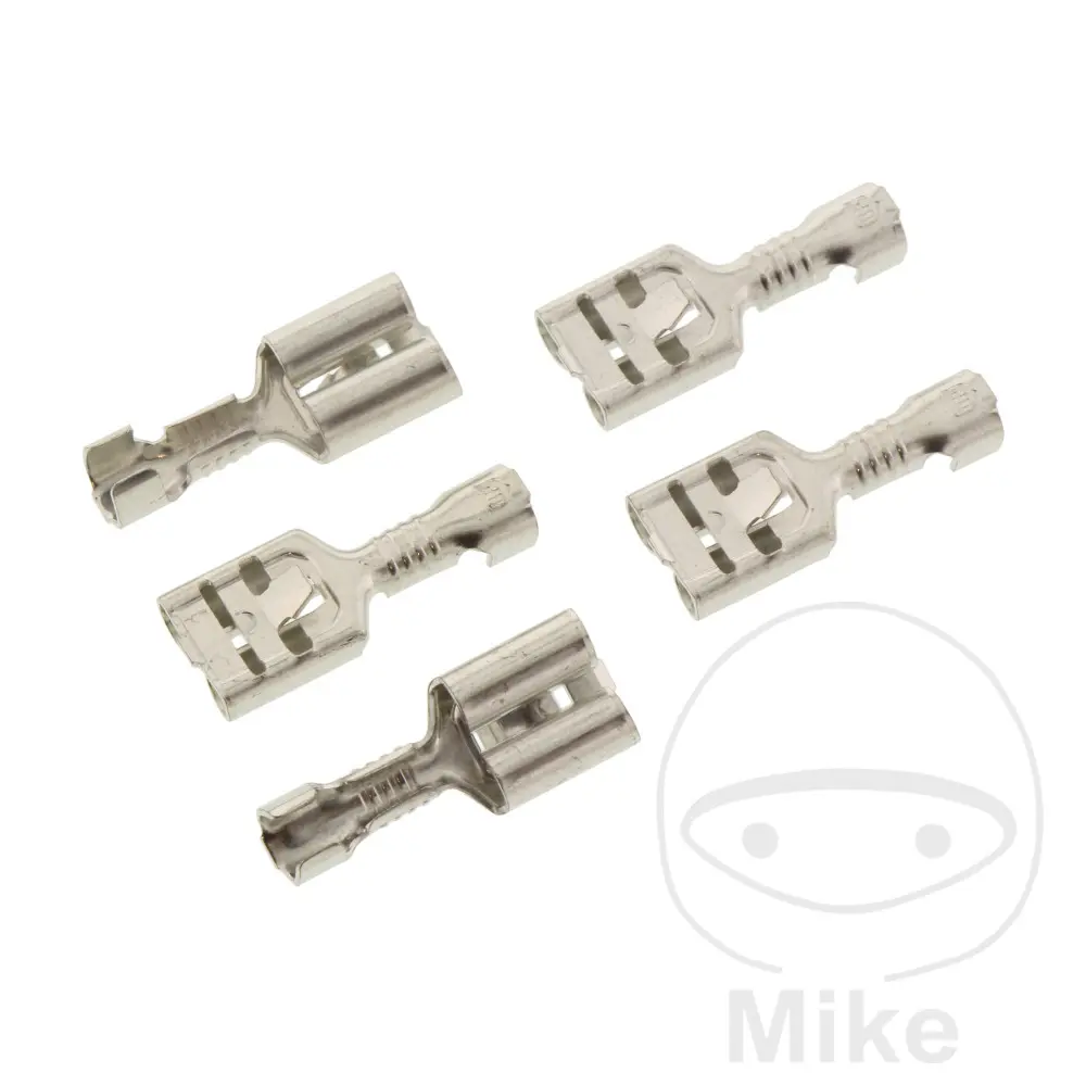 JMP Flachkabelschuh 0,5-1,0 mm 6,3 mm - Packung mit 5 Stück
