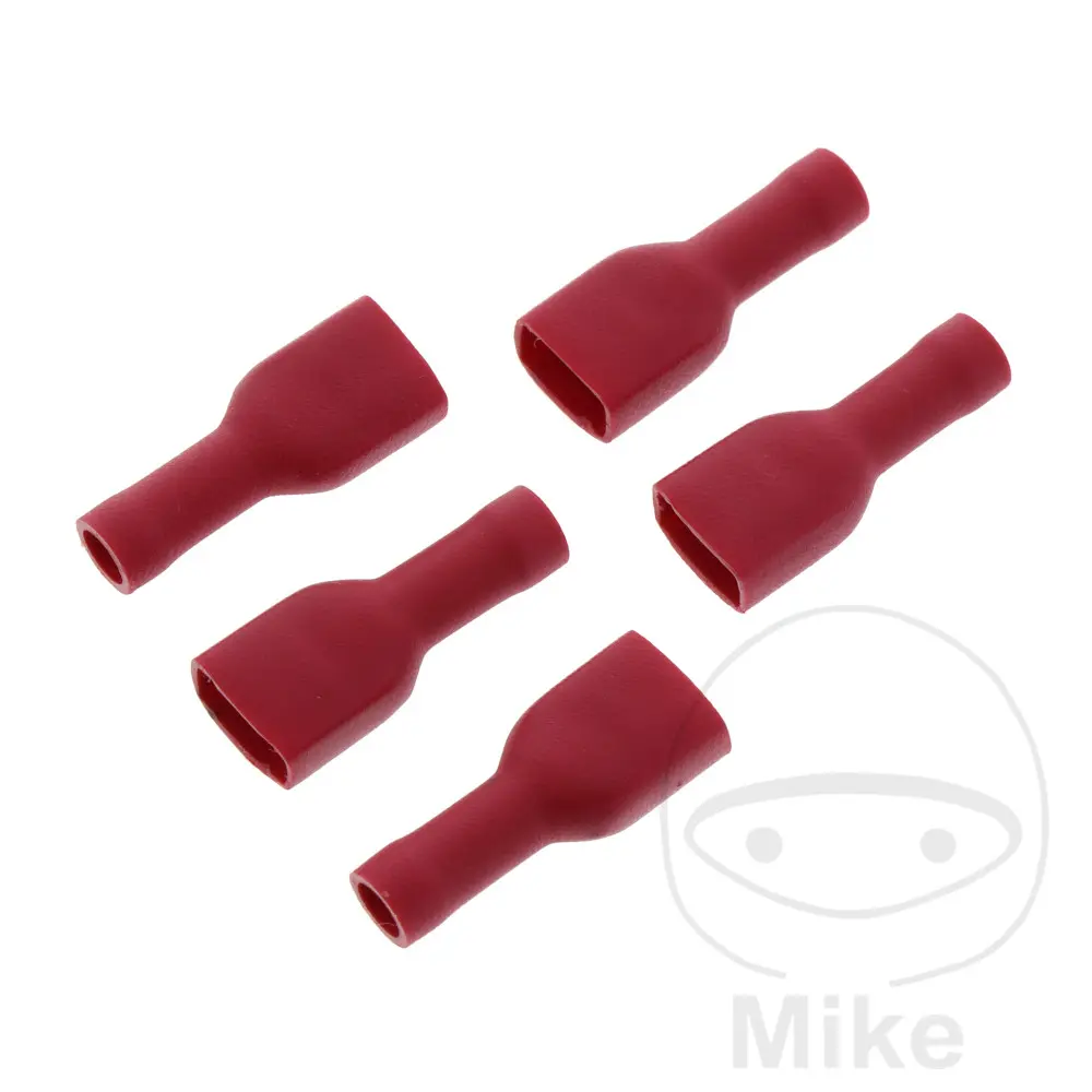 Cosses plates 0,5-1,5 mm 6,3 mm JMP - Paquet de 5