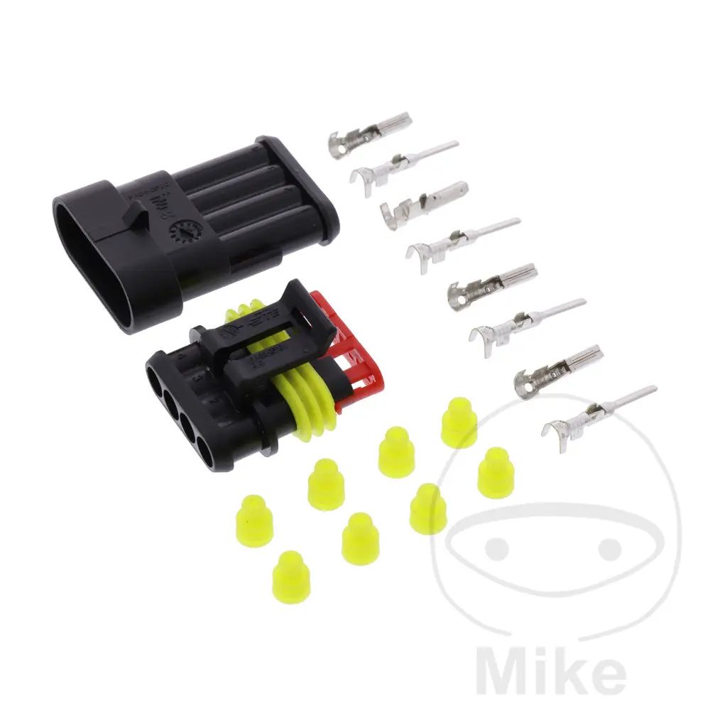 Steckgehäuse-Set 4-polig JMP TYCO AMP Superseal