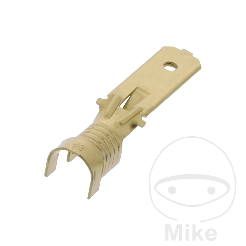 Flad klemme 2.5-6.0 mm 6.3 JMP Pakke med 100 stk