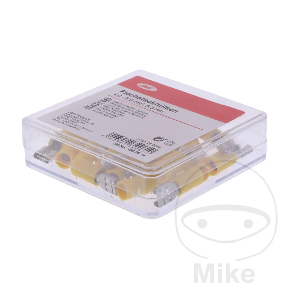 Crimpatura piatta 4.0-6.0 6.3 mm JMP Confezione 25 pezzi