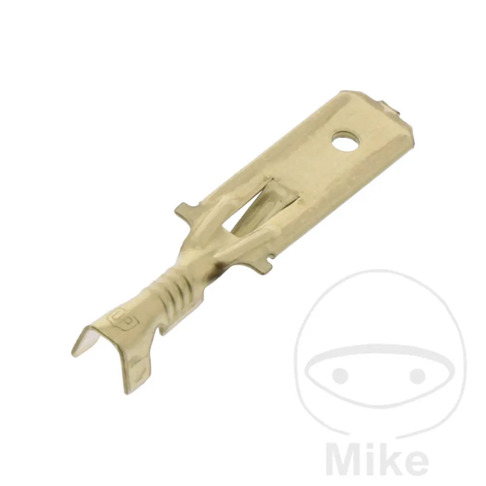 Platte kabeloog 0,5-1,0 mm 6,3 mm JMP Pack 25 stuks