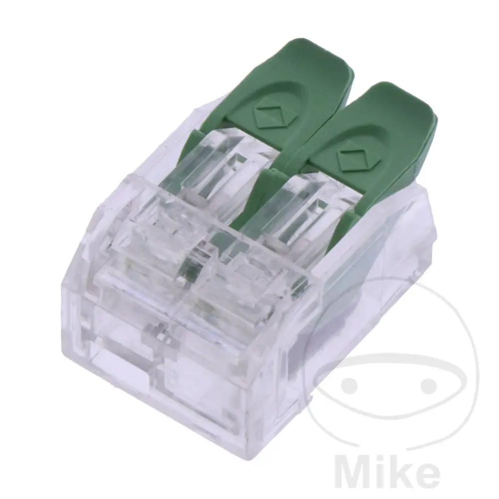 JMP 단자 연결 2극 0.2-4.0 mm² GN/TT 팩 5개