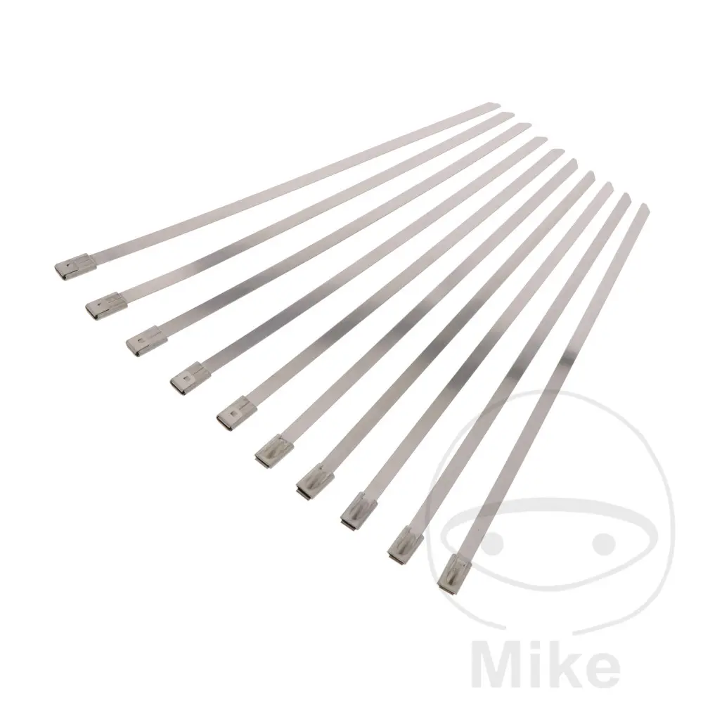 Collier de serrage 4.45x200 JMP V2A - Pack 10 pièces