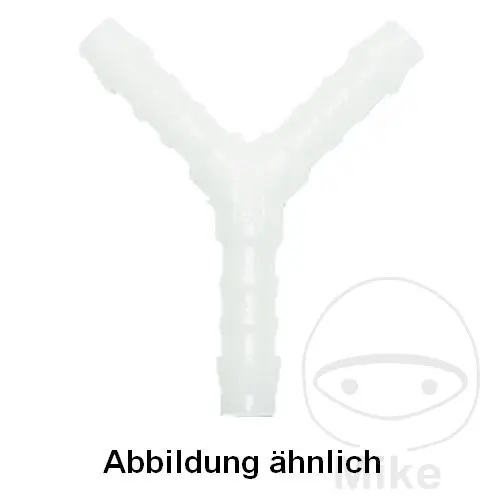 مانشون تخفيض PVC YS6 Y-Manchon 6 مم عبوة 10 قطع Dresselhaus