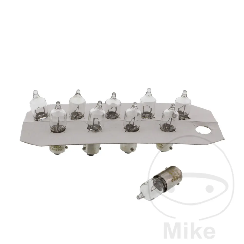 बल्ब 12V 6W BAX9S JMP - 10 पीस पैक