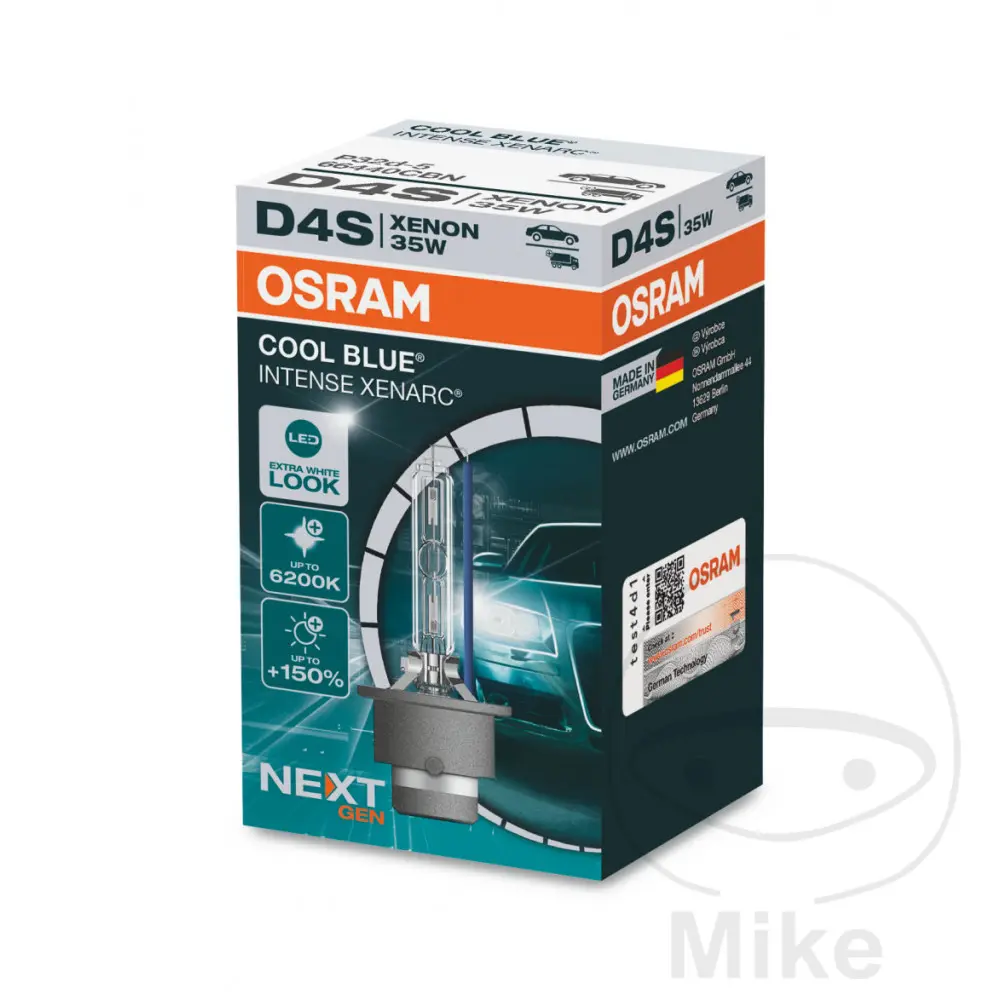 Ampoule phare avant 35W D4S Osram Cool Blue Intense Next Generation