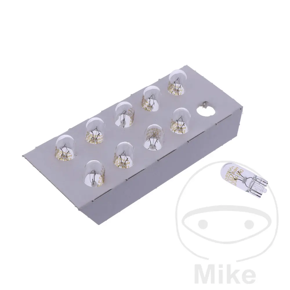 Ampoule W2W T10 12V 2W OSRAM blanc clignotant (lot de 10)