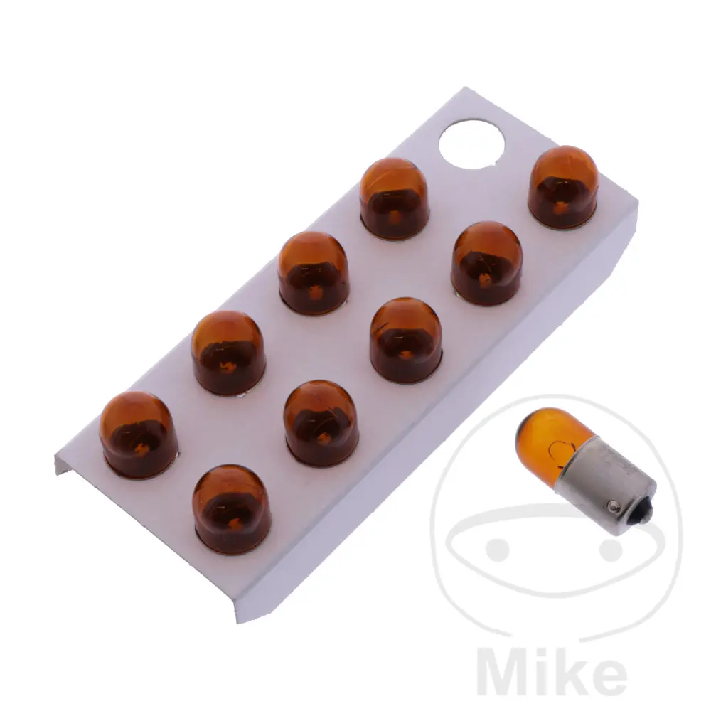 Blinkleuchte OSRAM 12V 10W Sockel BAU15S RY10W orange