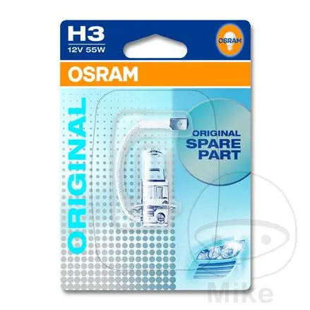 Glühlampe H3 Osram 12V 55W Pk22s