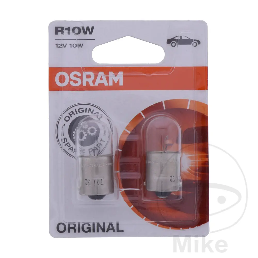 オスラム 12V 5W BA15S 電球 2個入り ブリスター