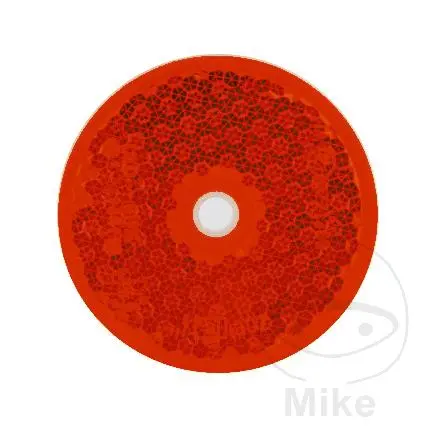 Riflettore tondo rosso Herth & Buss