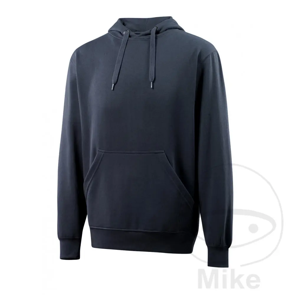 Sweat-shirt Mascot à capuche noir bleu taille XL