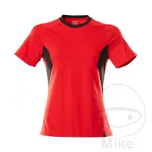 T-Shirt Mascot Femme Taille M rouge/Noir