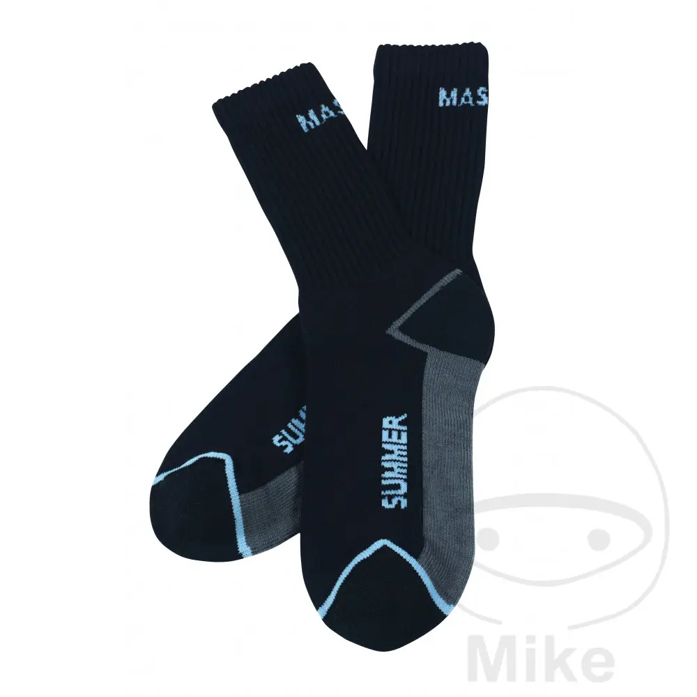 Socks MCT grey.35/38 black coolmax 3ER-PACK