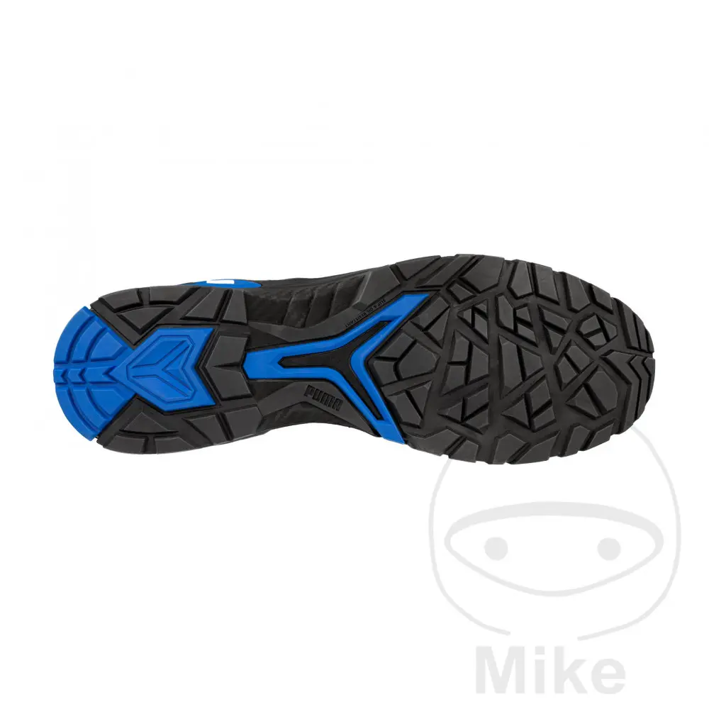 Giày bảo hộ lao động Puma S3SRC GR45 Rio Halbschuh Đen/Xanh — góc nhìn thứ 4