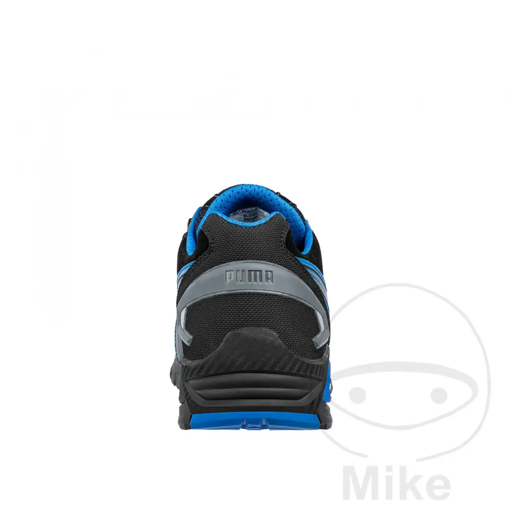 Giày bảo hộ lao động Puma S3SRC GR45 Rio Halbschuh Đen/Xanh — góc nhìn thứ 6