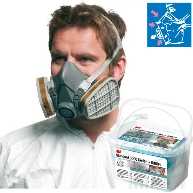 Demi-masque 3M 6000 A2/P3
