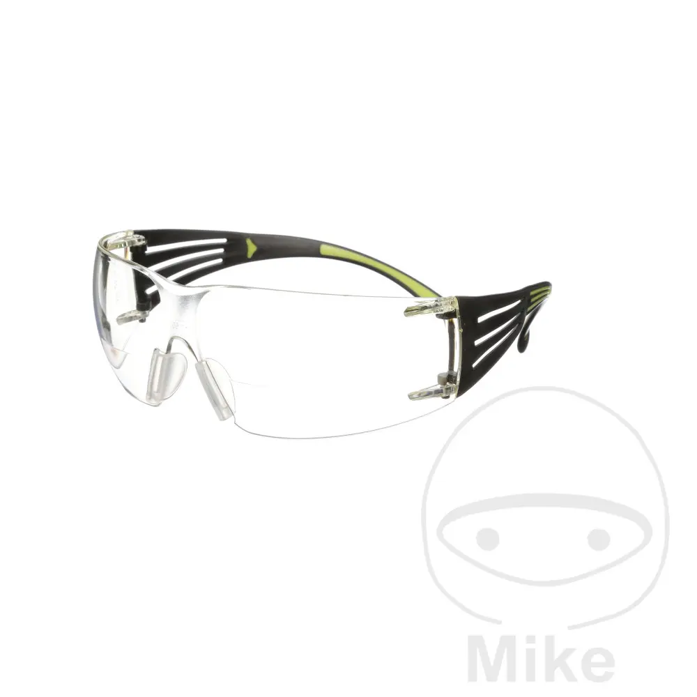 Lunettes de protection 3M avec aide à la lecture +2.5 AS/AF clair