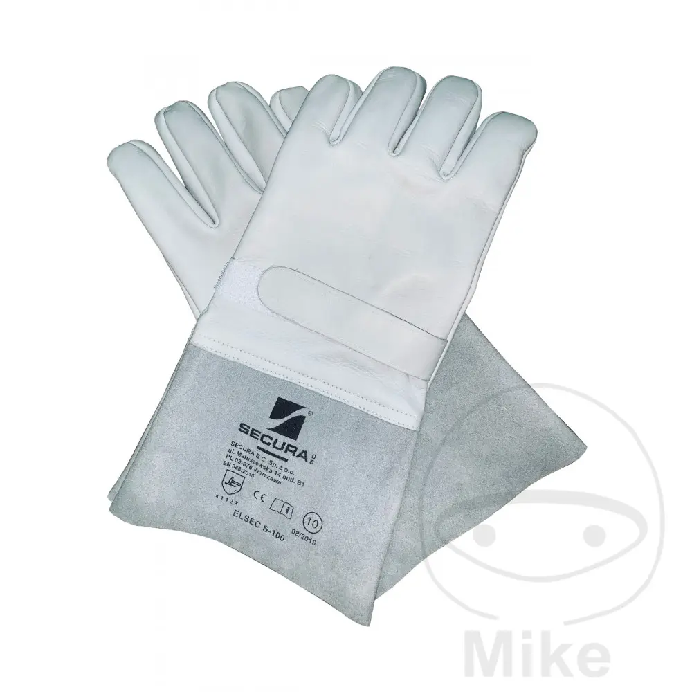 Überziehhandschuhe Leder Secura Größe 9