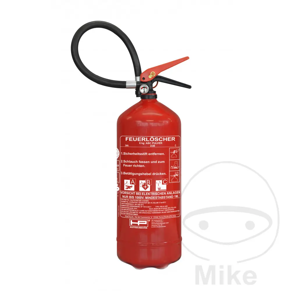 Feuerlöscher 6 kg Pfefferkorn