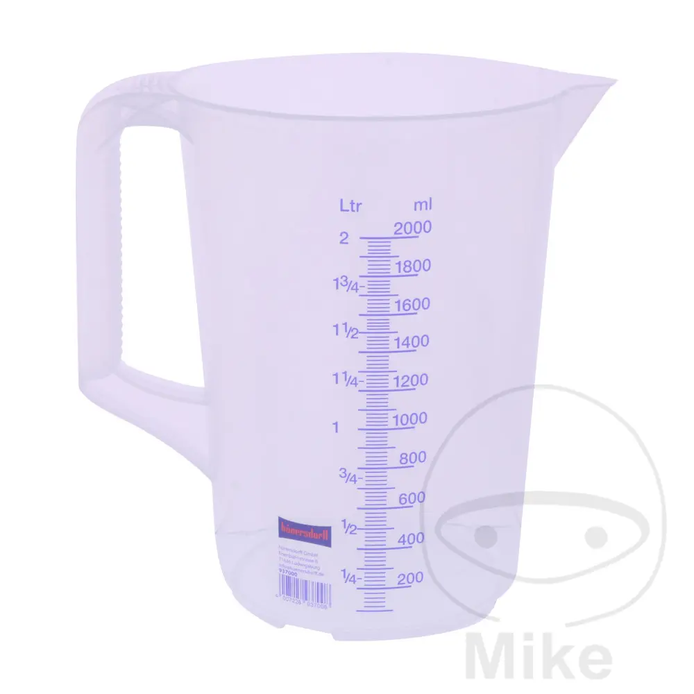 Gobelet doseur plastique Huenersdorff 2 litres