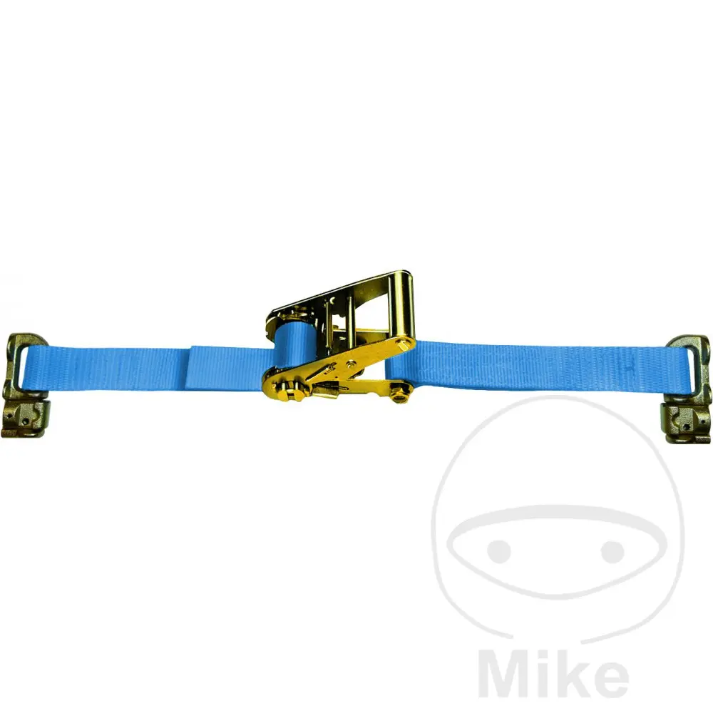 Courroie d'arrimage Airline cliquet L 0.3 + 2.7 m / l 50 mm bleu