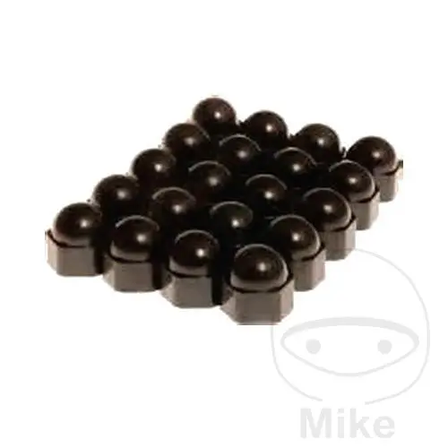 Radmutternkappe Pfefferkorn 19 mm schwarz
