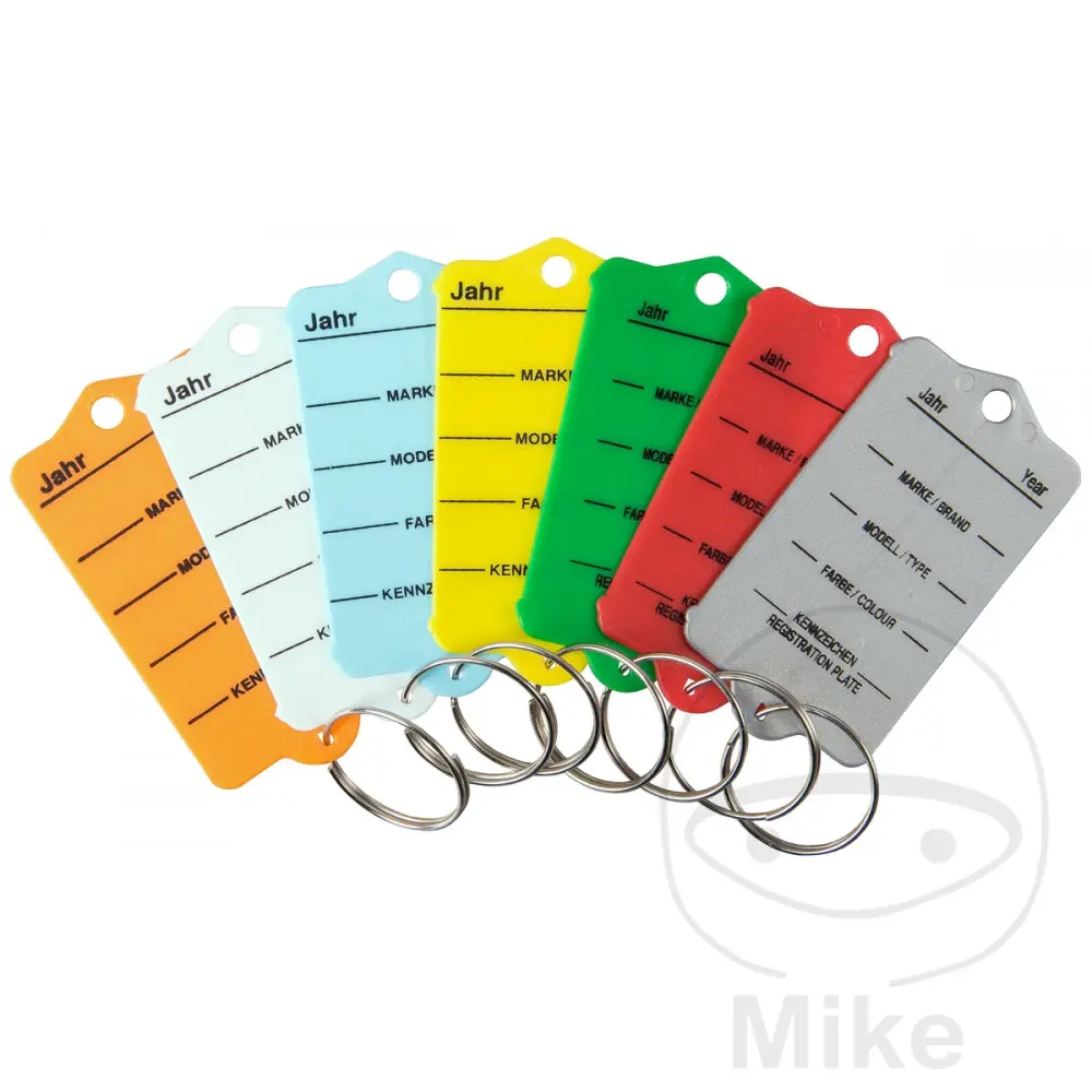 Eichner orange key tags 200 pcs — view 2