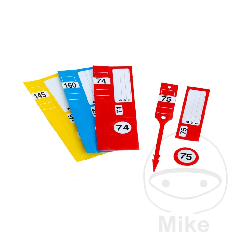 Bộ móc khóa Eichner màu đỏ 300 chiếc — góc nhìn thứ 2