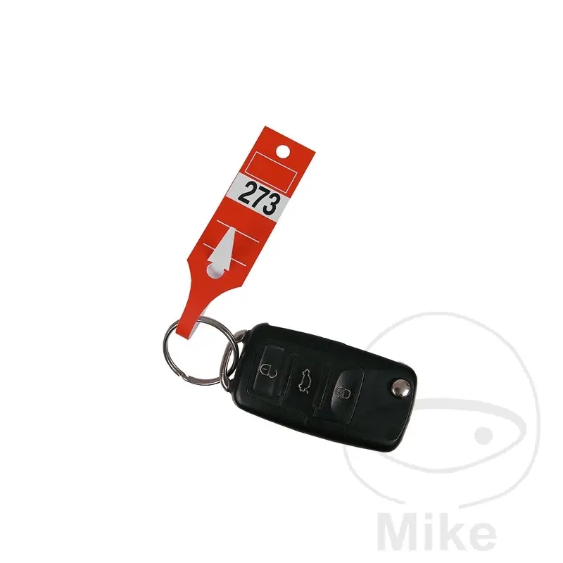 Bộ móc khóa Eichner màu đỏ 300 chiếc — góc nhìn thứ 4