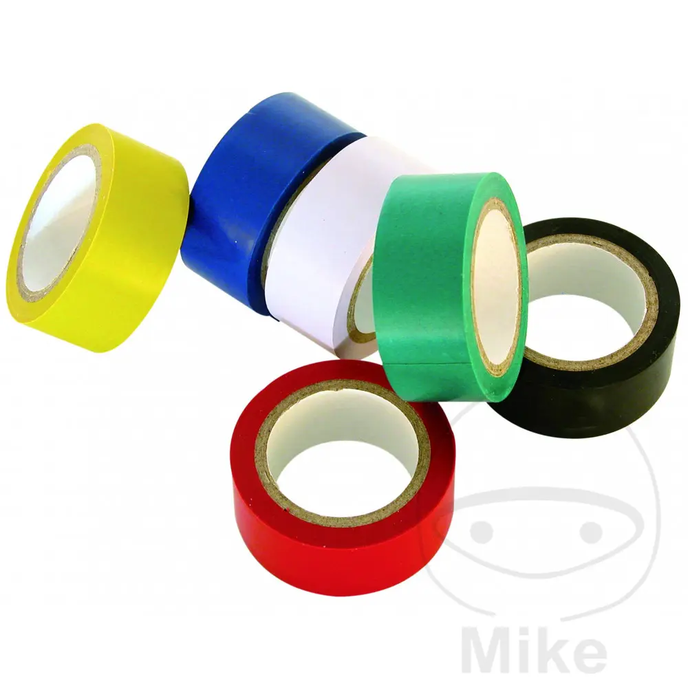 Set PVC-Isolierband 6 Rollen à 5 Meter Pfefferkorn