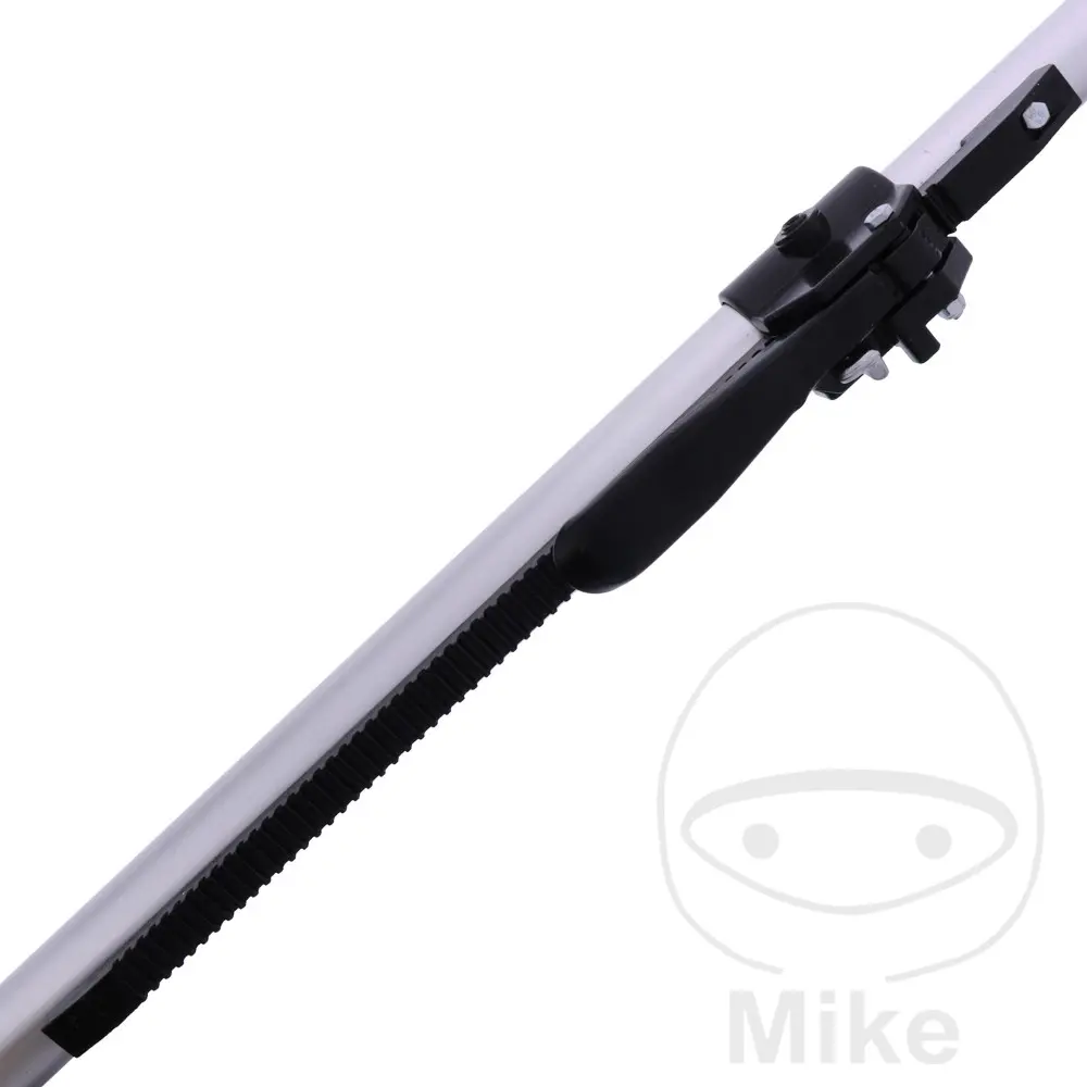 Klemmbalk m rubber feet 6On alu 42MM / lg1300-1670mm
