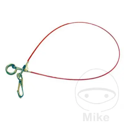 Sicherungsleine 1800 mm mit Haken und Ring Bierhake