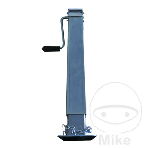 Bierhake Stützbein mit Kurbel 70 mm 460 mm