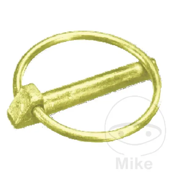 Goupille pliante galvanisée 8,0 mm Dresselhaus pack de 20 pièces