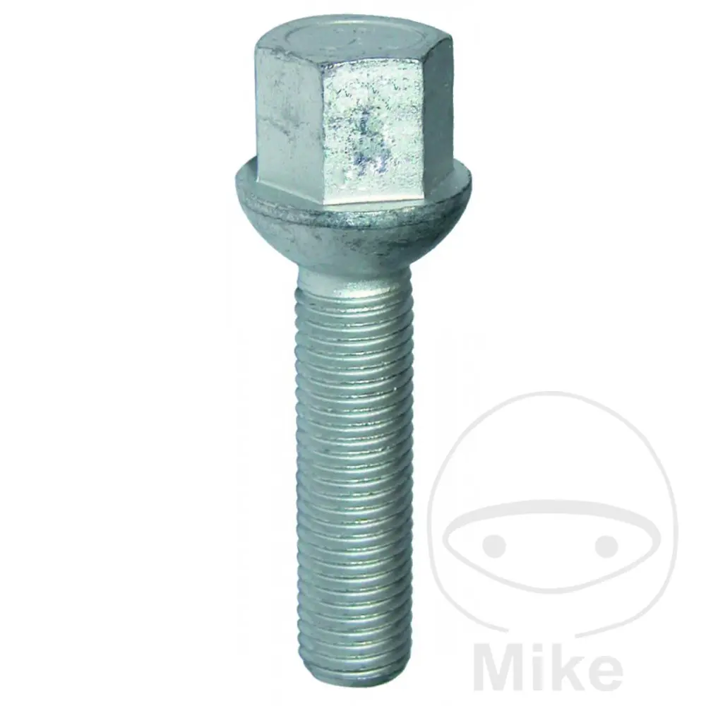 H&R 휠 볼트 M12x1.5x45 D24 볼 칼라