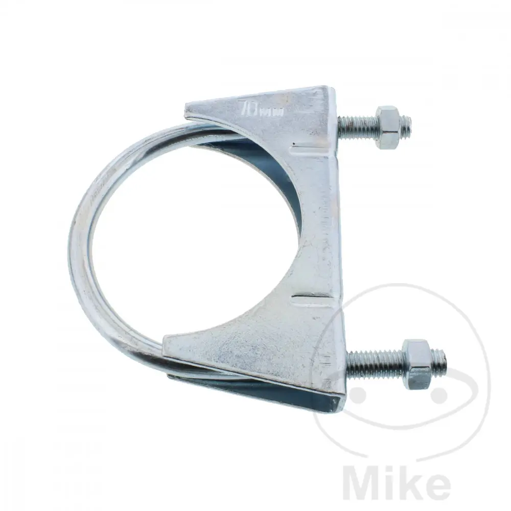 Silencieux HJS pince M8x70mm