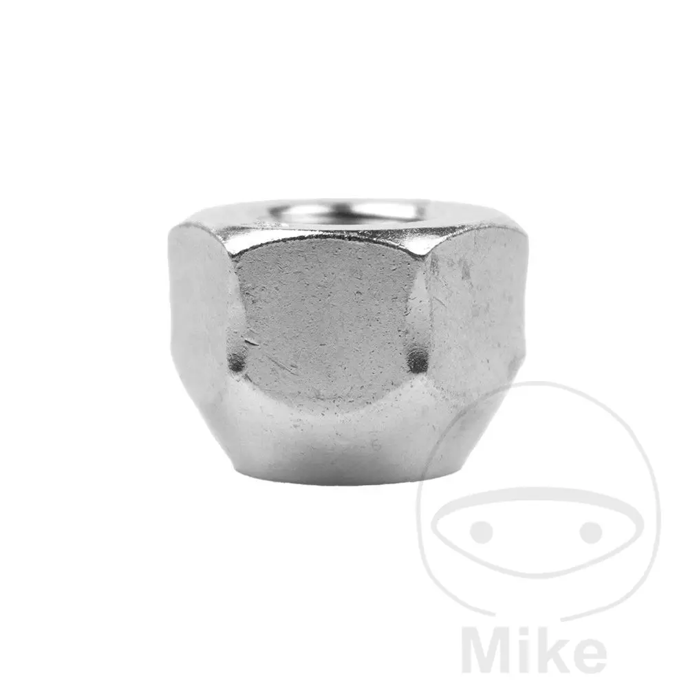 صامولة عجلة M12 x 1.5 طوق 21 فضي SCC Fahrzeugtechnik - عبوة من 10 قطع