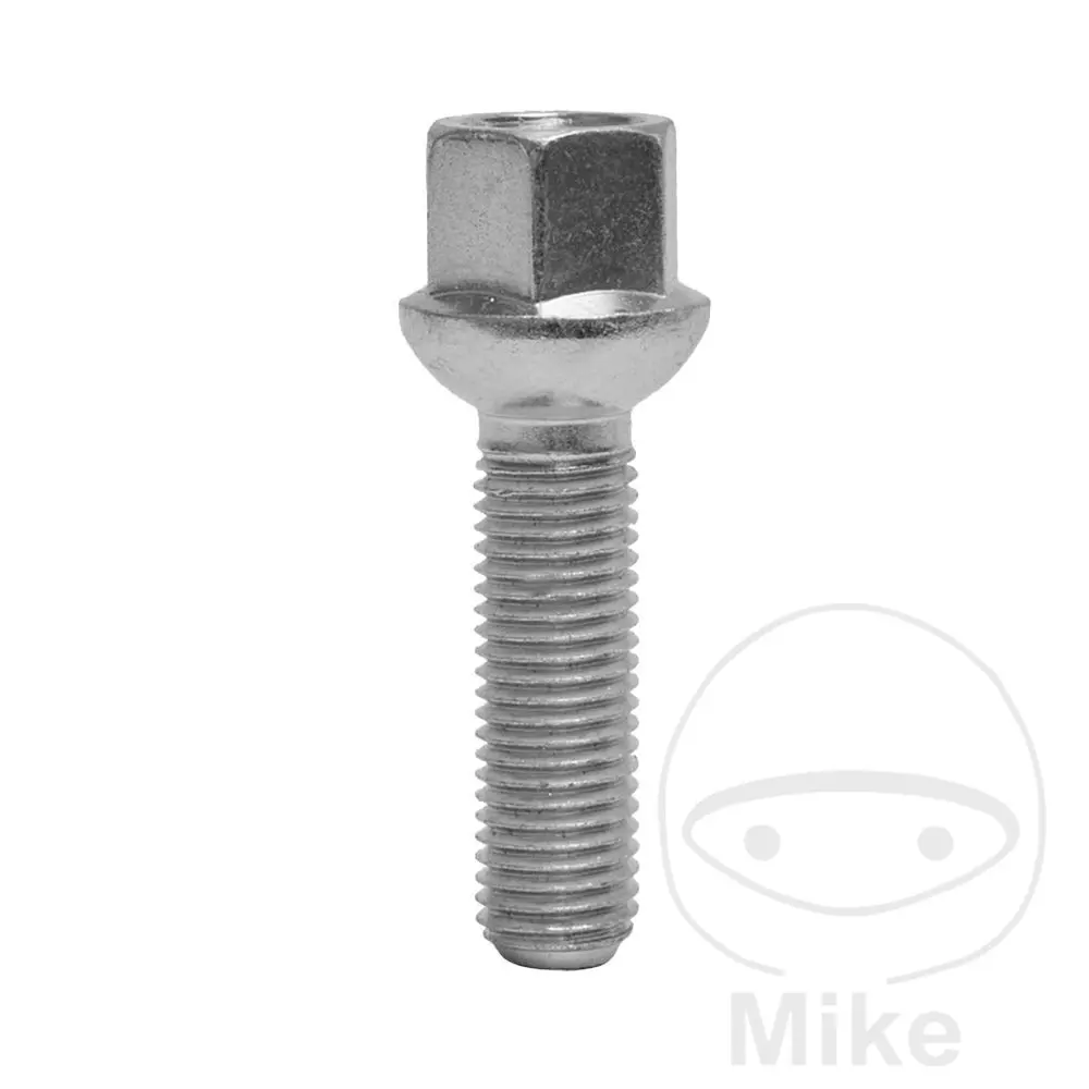 휠 스터드 M12X1.5X40 플랜지 17 실버 SCC Fahrzeugtechnik - 10개입