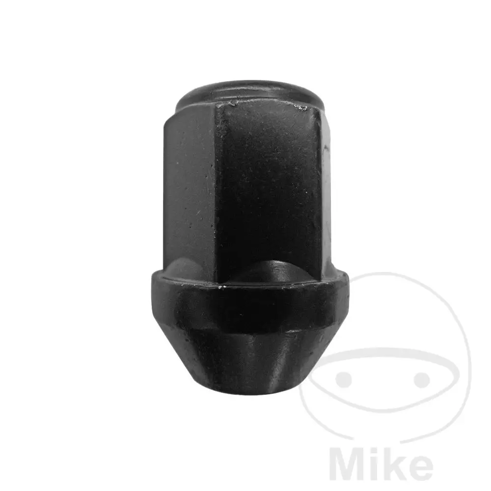 صامولة عجلة M12 x 1.5 طوق 19 أسود SCC Fahrzeugtechnik عبوة من 10 قطع