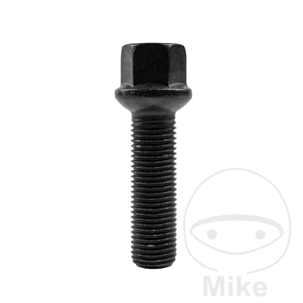 휠 스터드 M14X1.5X45 플랜지 17 검정 SCC Fahrzeugtechnik - 10개 팩