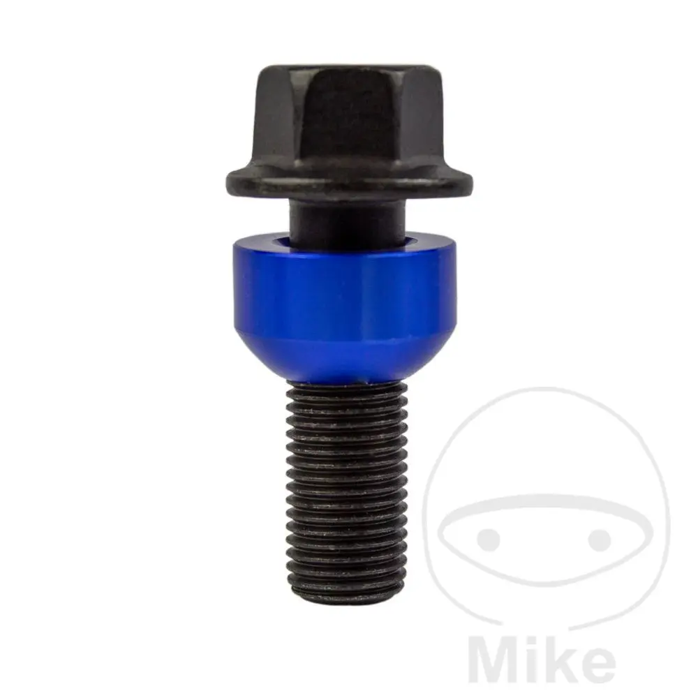 Goujon de roue M14x1.5x30 collerette 19 noir SCC Fahrzeugtechnik - Paquet de 10 pièces