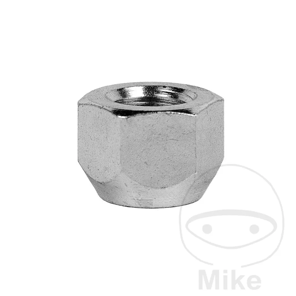 Radmutter M12 x 1.5 Bund 19 silber SCC Fahrzeugtechnik - Packung 10 Stück