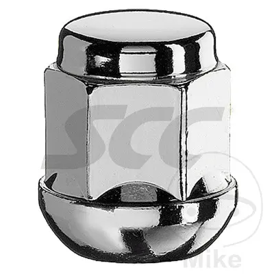 휠 너트 M12x1.5 SCC Fahrzeugtechnik 19 mm 실버 (10개 세트)